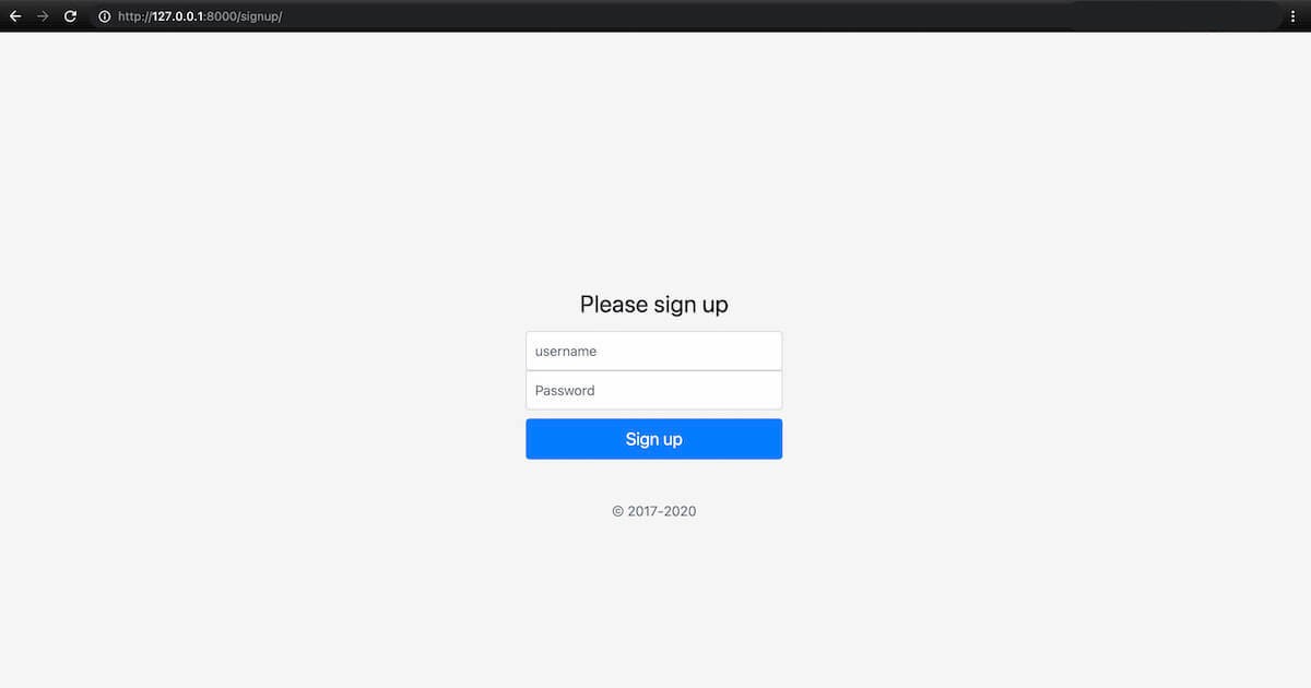 django sns signup