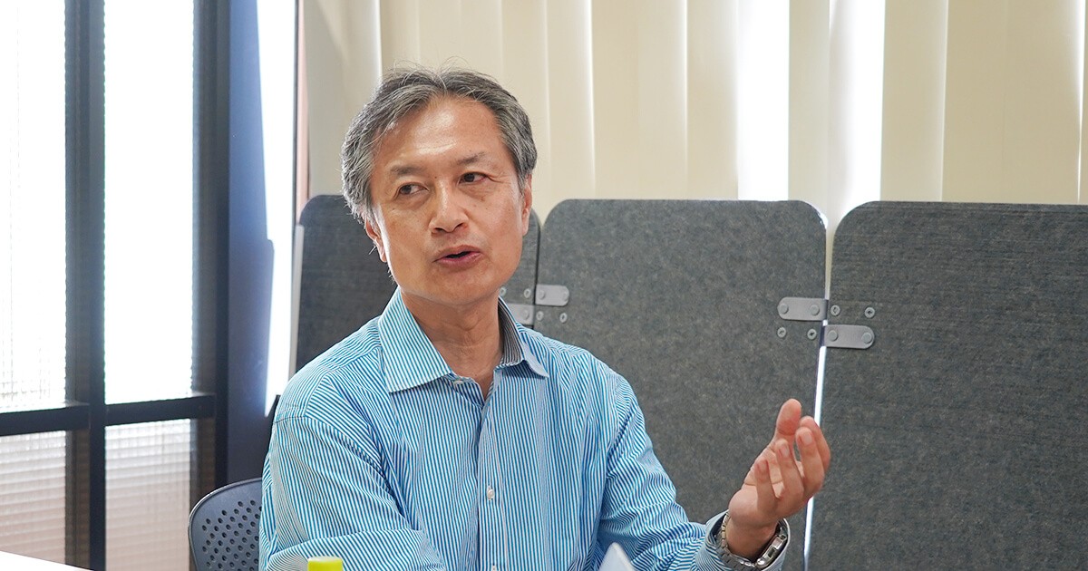 写真：本間さんが話している様子2