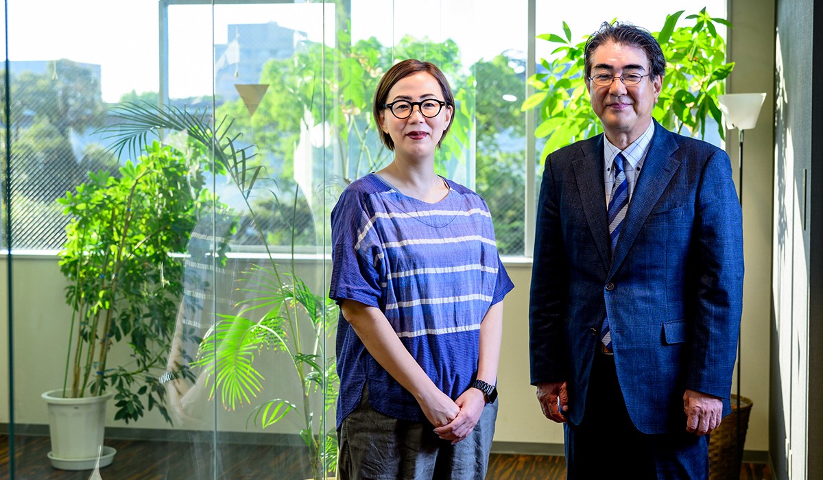 アルファサード社 野田純生氏と正木愉美氏