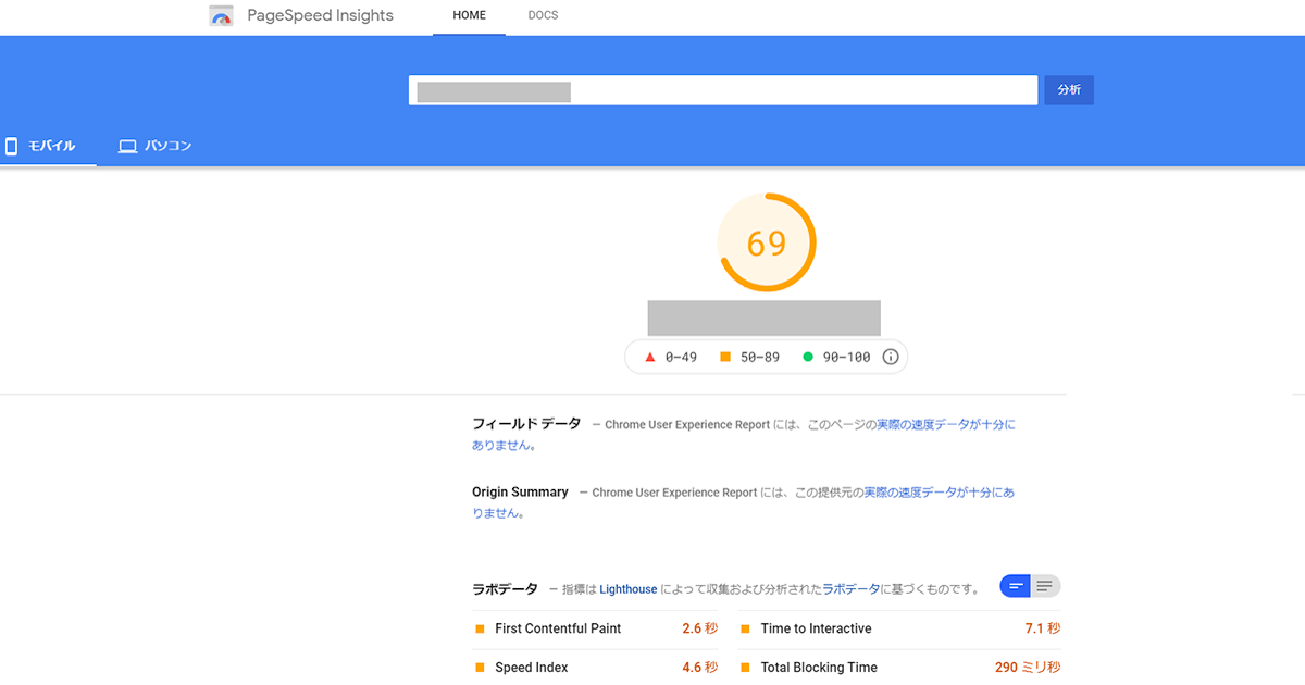Page Speed Insight