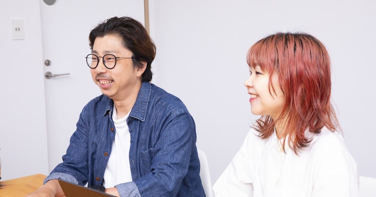 写真：和やかな座談会の様子