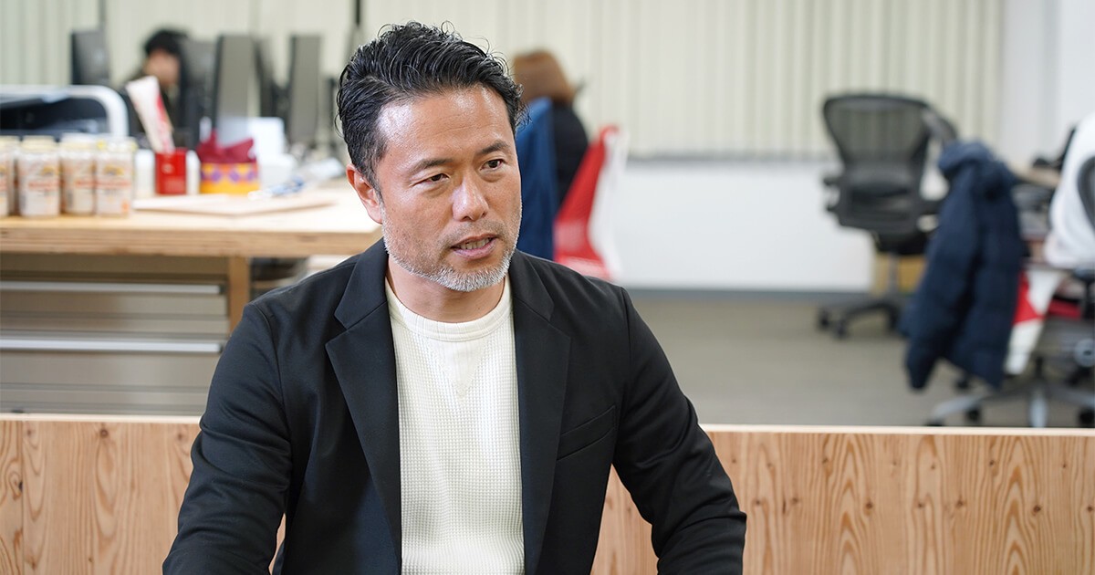 写真：村田が話す様子