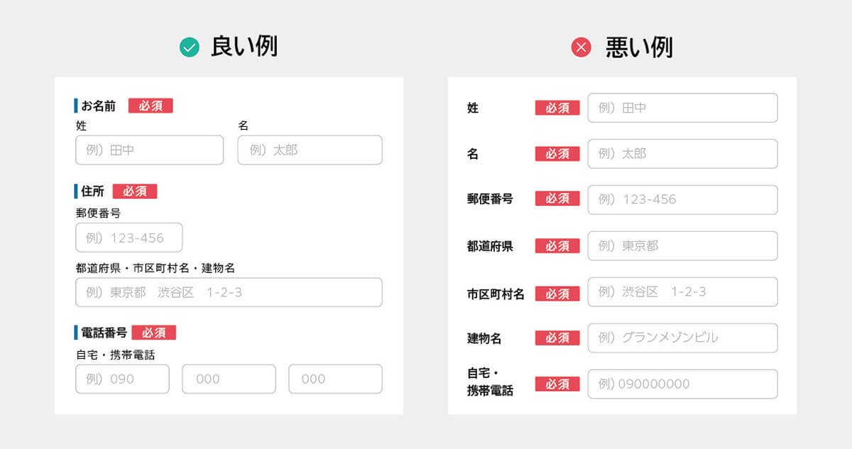 UXを高める入力フォームのデザイン | BAsixs（ベーシックス）