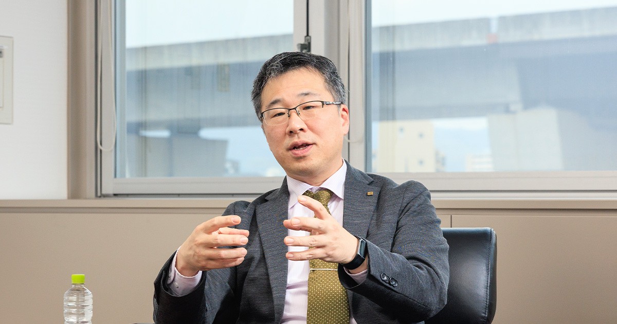 写真：北垣氏が話している様子