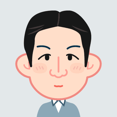 プロフィールアイコン（イラスト）：マーケター　山本