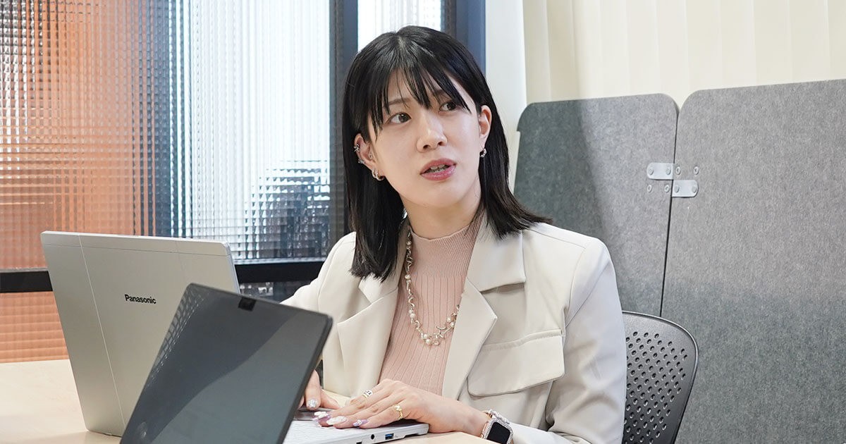 内藤（アカウントプランナー）が話す様子
